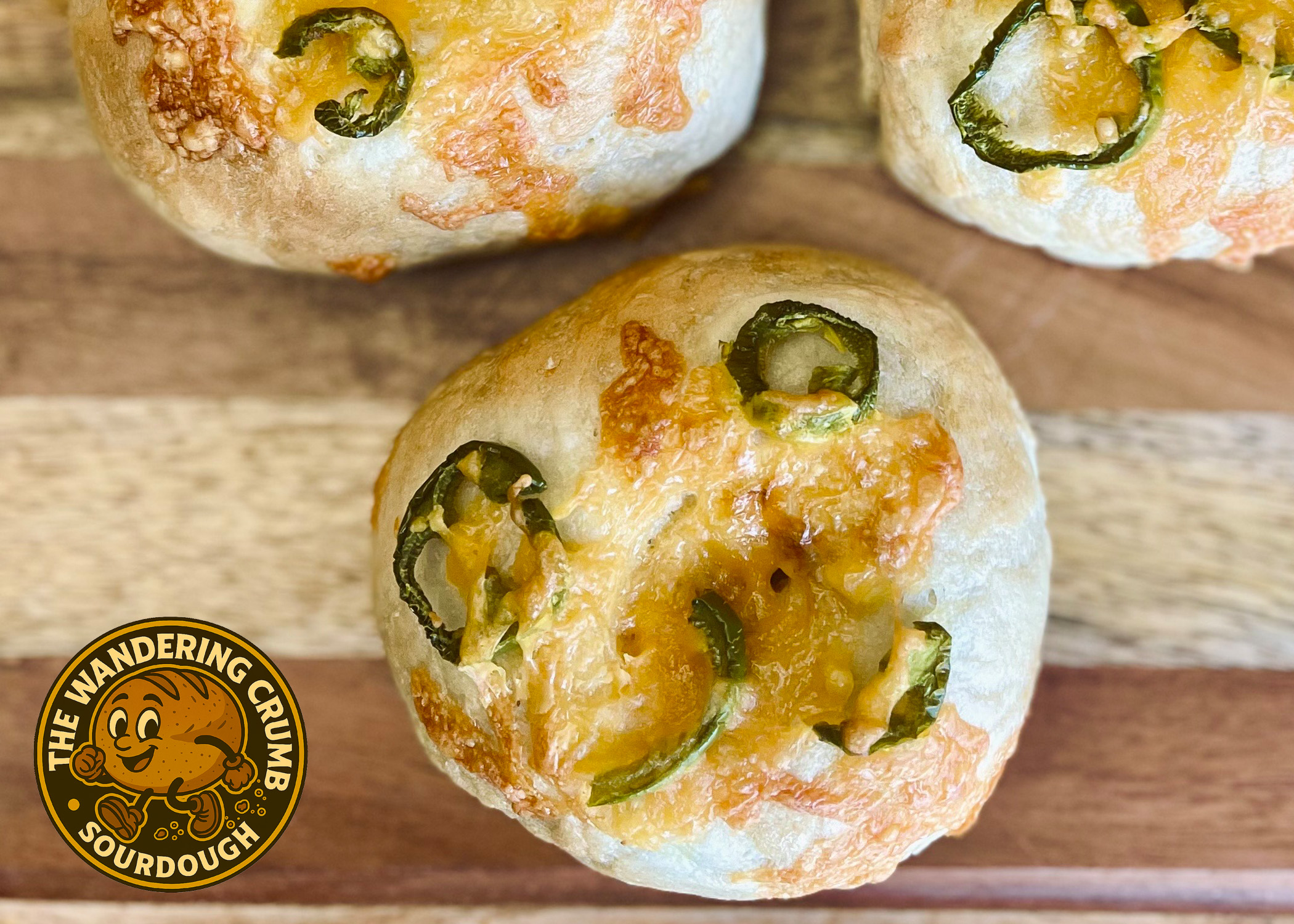 Jalapeño Cheddar Bagel